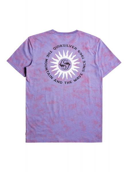 Фиолетовый футболка (фуфайка) hightideslide m tees plp0