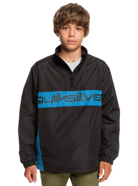 .// /   Windbreaker Youth Anthracite - Solid
