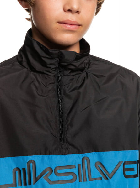 .// /   Windbreaker Youth Anthracite - Solid