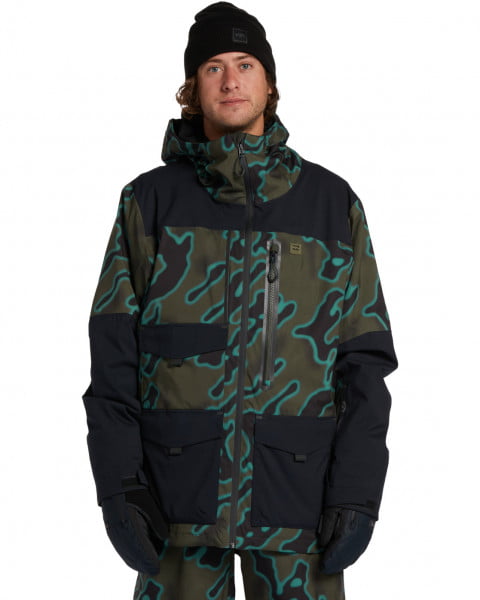 Зеленый куртка сноубордическая prism jkt m snjt 0869