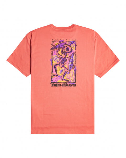 Муж./Одежда/Футболки/Футболки Мужская футболка с коротким рукавом Tribal Dance Faded Rose