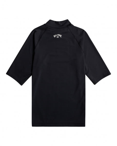 Черный футболка (фуфайка) для плавания arch ss