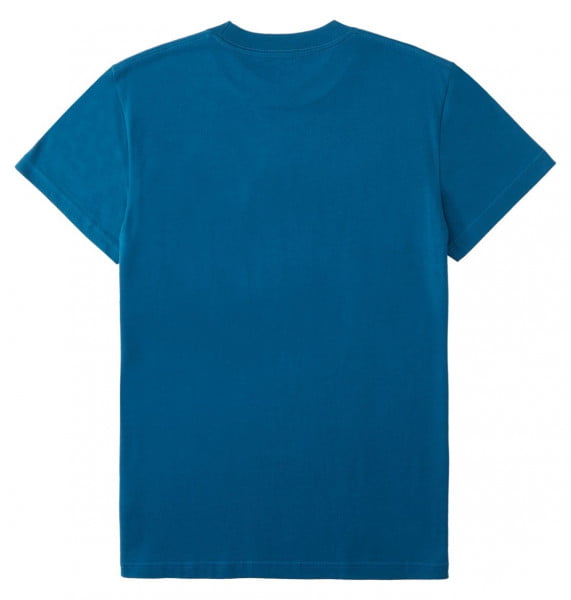 Темно-синий мужская футболка filled out