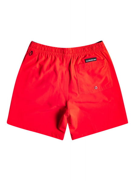 Оранжевые детские плавательные шорты ocean stretch 15" 8-16