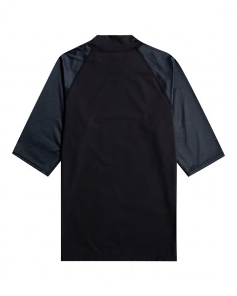 Черный футболка (фуфайка) для плавания team wave ss m sfsh 0865