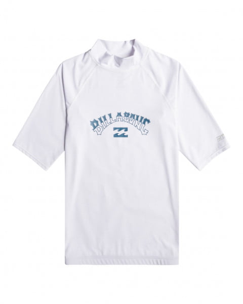 Темно-голубой футболка (фуфайка) для плавания arch ss
