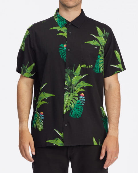 Муж./Одежда/Рубашки/Рубашки с коротким рукавом Мужская Рубашка Kamea Jungle