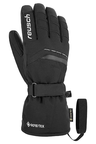 Черные перчатки сноубордические