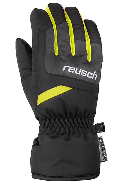 //  /    REUSCH Bennet R-Tex Xt Junior Black/Black Melange/Safety Yellow Black/Black Melange/