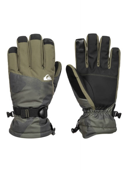 Черные перчатки сноубордические mission glove m glov kvj2