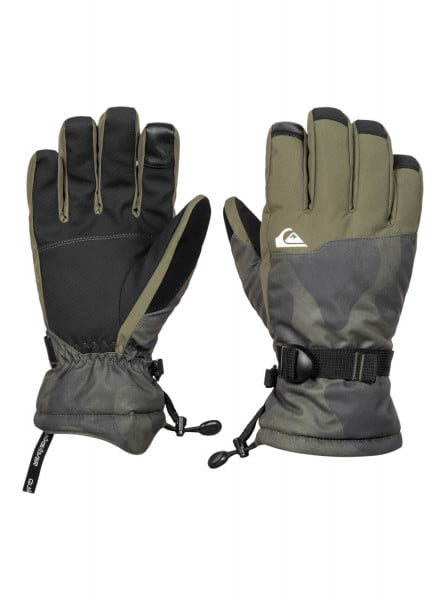 Коричневые перчатки сноубордические mission glove m glov kvj2