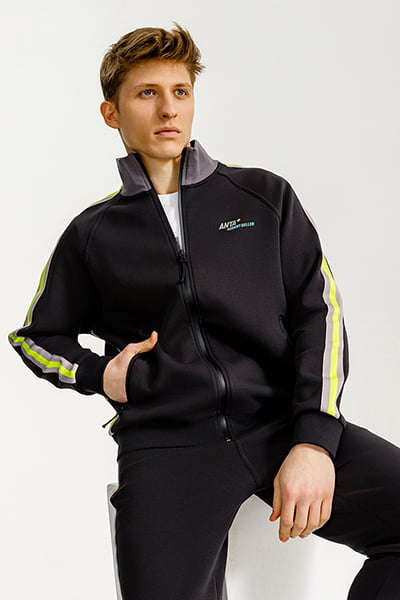  Anta Robert Geller Knit Track Top
