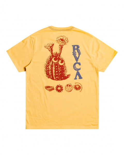 Желтый футболка (фуфайка) pet cactus m tees 0237