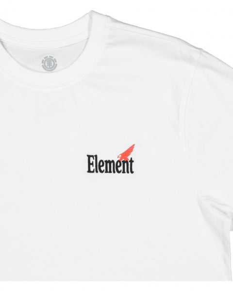 Муж./Одежда/Футболки/Футболки Мужская футболка Element Flight Real White