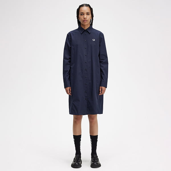  Fred Perry Panelled  Dress