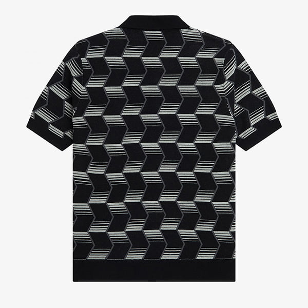  Fred Perry Chevron Stripe Knitted