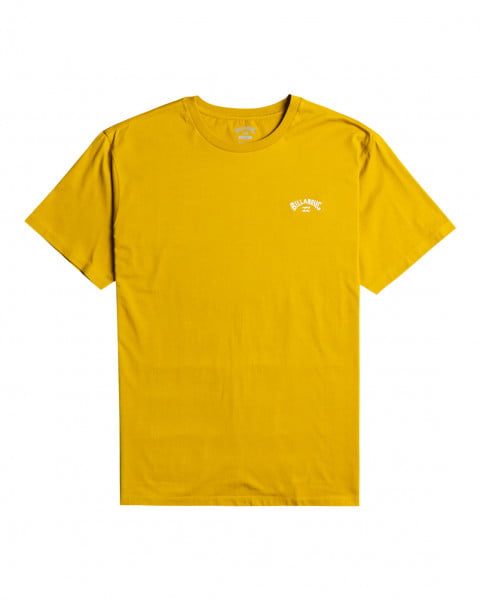 Желтый футболка (фуфайка) arch crew ss m kttp 0552
