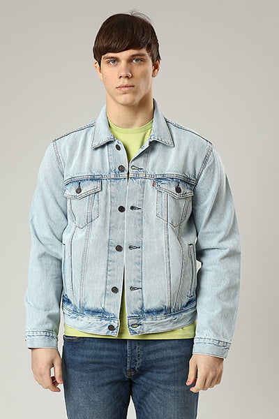 Levis denim jacket outlet light blue