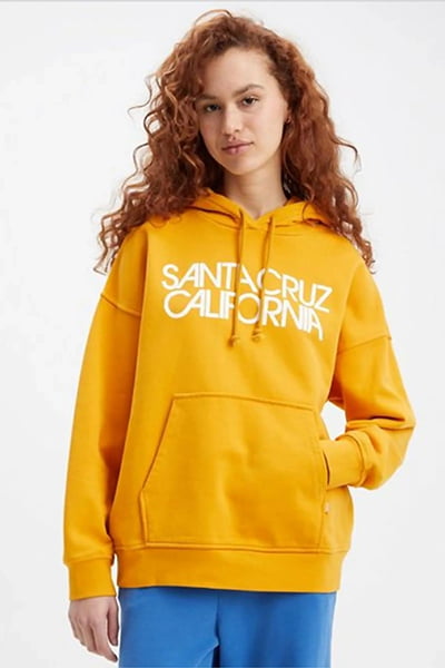 Yellow santa cruz hoodie sale