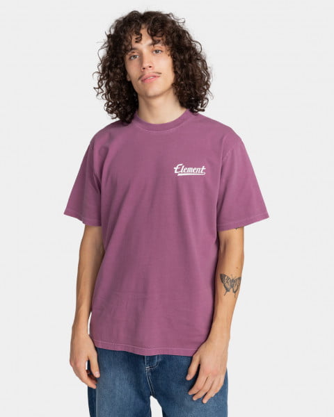 .///   Element SCRIPT CHEST M TEES 4964