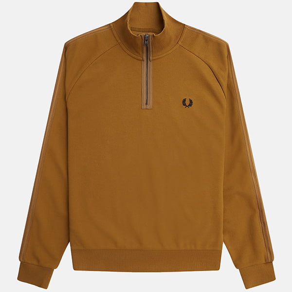 Толстовка Fred Perry Half Zip Taped Track Jacket
