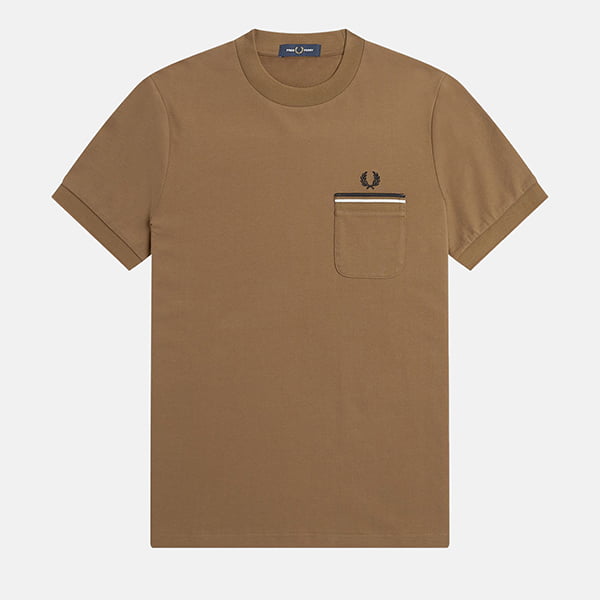  Fred Perry Loopback Jersey Pocket T-shirt
