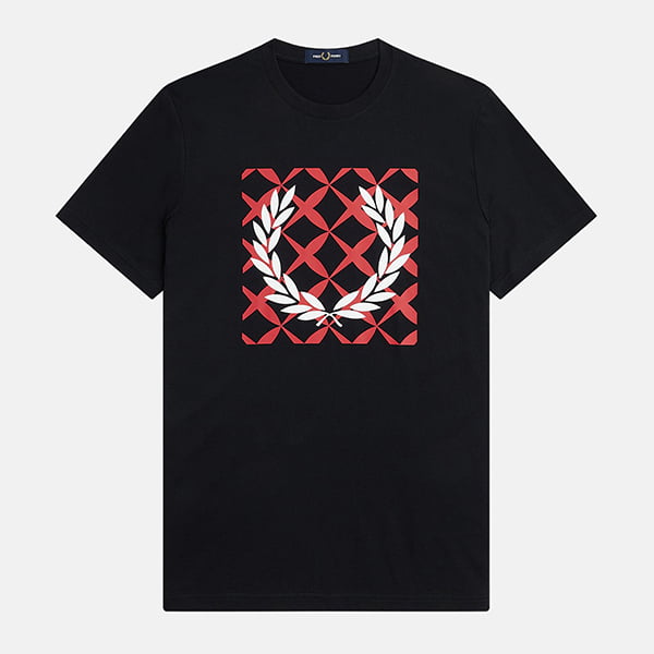 Футболка Fred Perry Cross Stitch Printed T-shirt