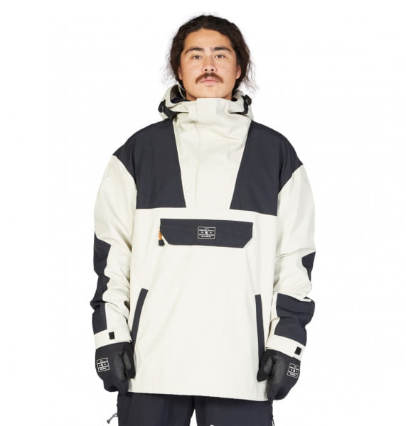 Белый куртка сноубордическая dc-43 m snjt sgb0