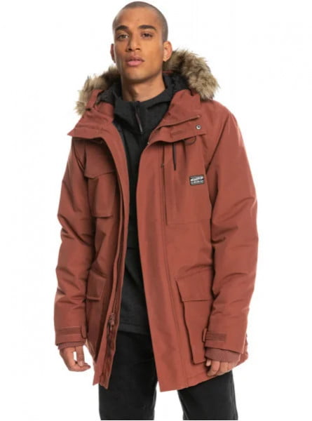 Темно-коричневый мужская куртка ferris
