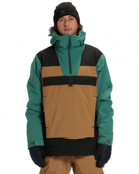 Коричневый сноубордическая куртка quest jkt m snjt 1406