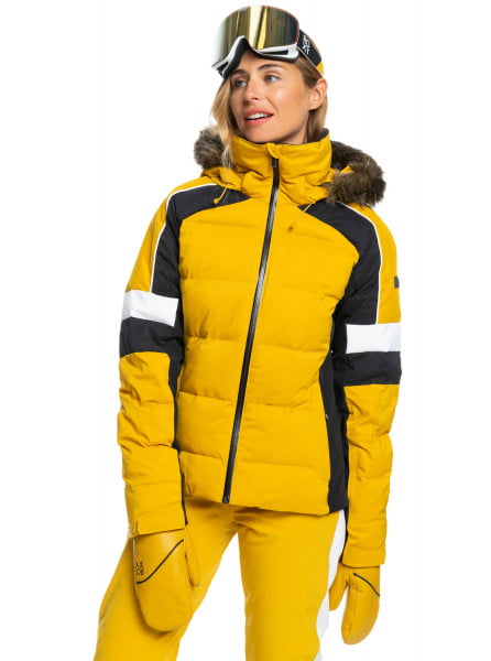 Желтый сноубордическая куртка snowblizzard  snjt ylv0