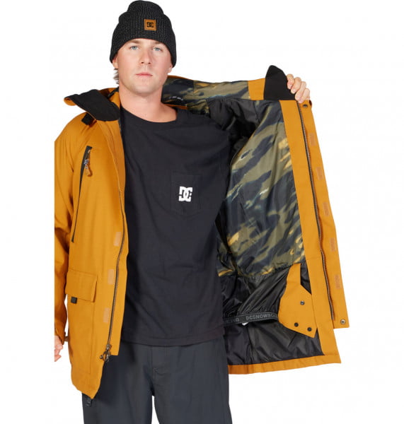 Муж./Одежда/Верхняя одежда/Анораки сноубордические Утепленная мужская сноубордическая куртка-парка Men's Stealth 15K Insulated
