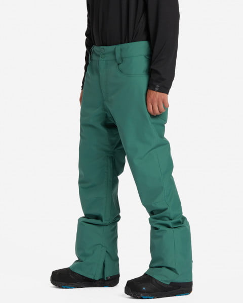 Зеленые брюки сноубордические outsider pnt m snpt 1406