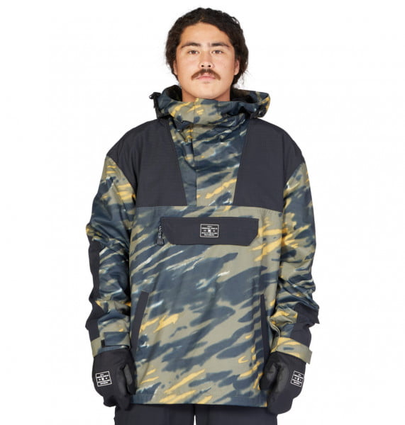 Оливковый сноубордическая куртка dc-43 m snjt xkgc