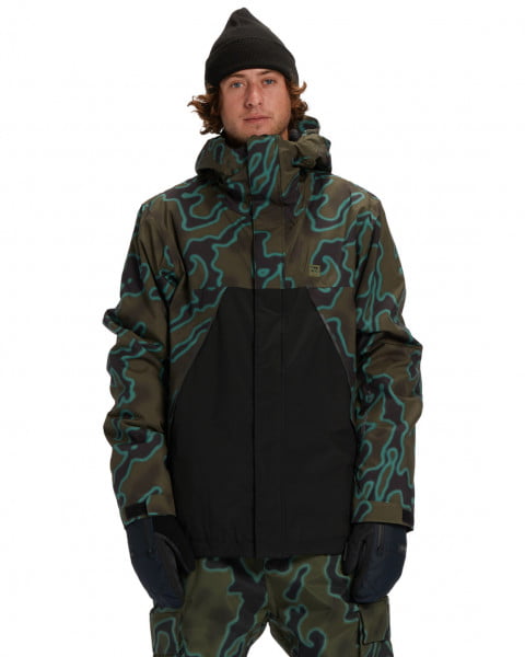 Черный сноубордическая куртка expedition jkt m snjt 0869
