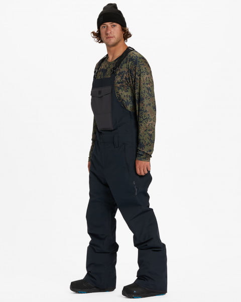 Коричневый брюки сноубордические outsider bib m snpt 0019
