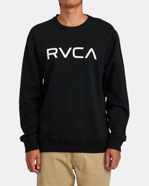   big rvca crew  otlr blk