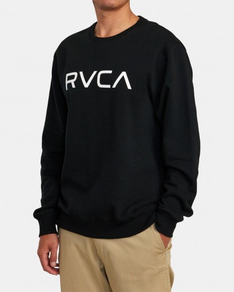  big rvca crew  otlr blk