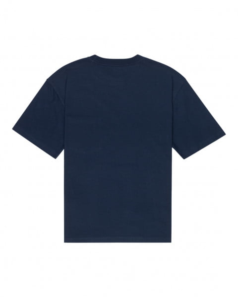 Темно-синее футболка (фуфайка) basic pkt lbl  kttp ecn
