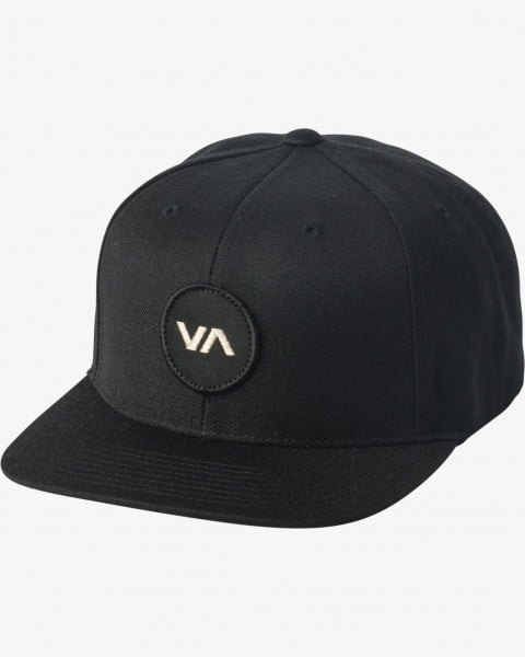 Темно-серый кепка-бейсболка va patch snapba  hats blk