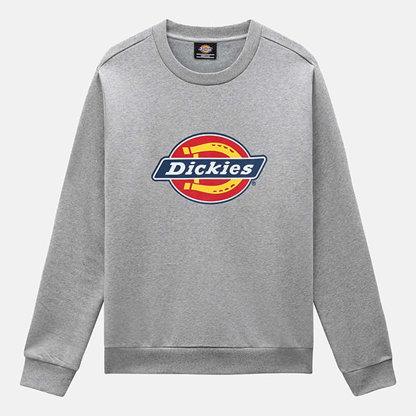 Dickies life Icon Logo Sweatshirt grey melange