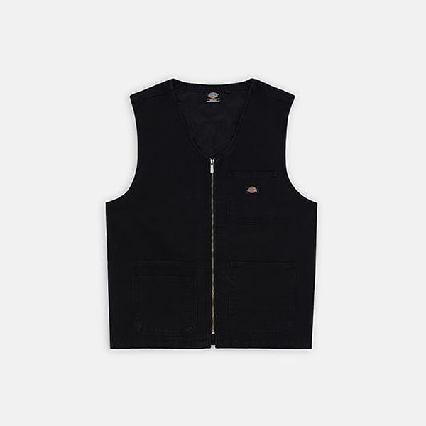 Жилет Dickies life Dickies Duck Canvas Smr Vest stone washed black