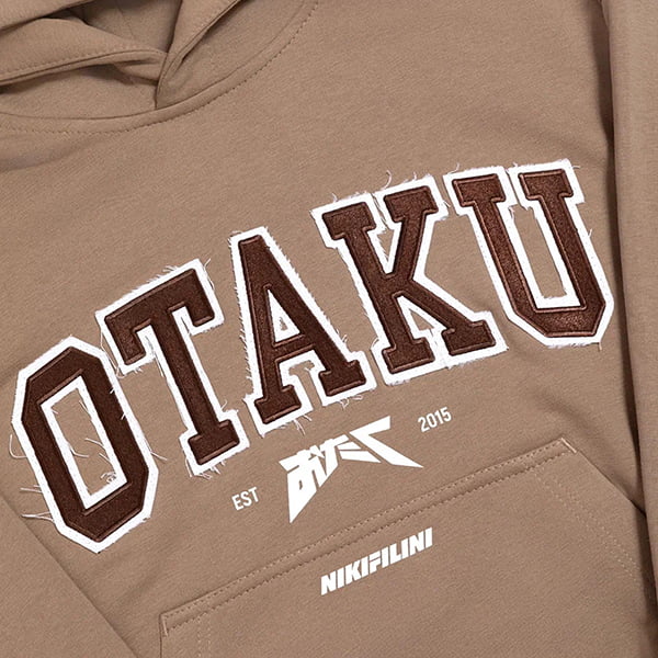   Nikifilini Hoodie Otaku / University Beige Beige