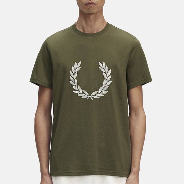 Fred Perry Cross Stitch T-shirt