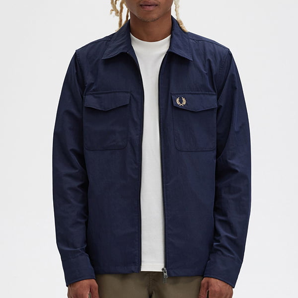  Fred Perry Zip Overshirt