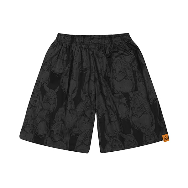  Nikifilini Shorts Unisex / Kaguya Black Black