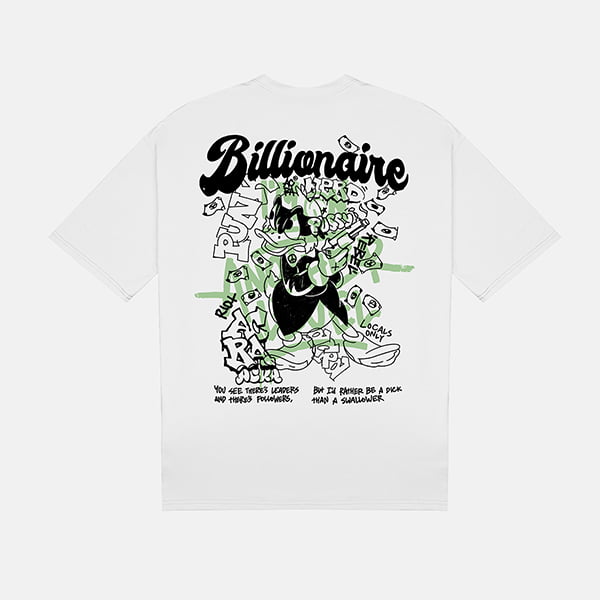 Футболка Nikifilini T_Shirt / Billion$ White