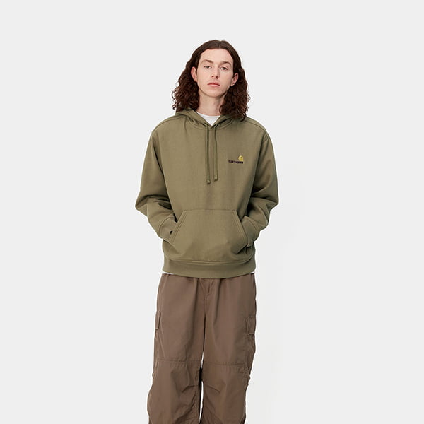   CARHARTT WIP Hooded American Script Sweatshirt
