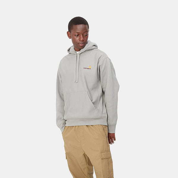   CARHARTT WIP Hooded American Script Sweatshirt
