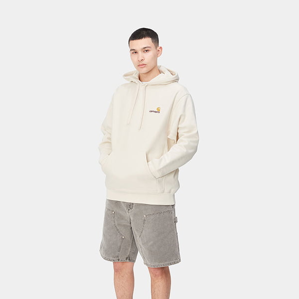   CARHARTT WIP Hooded American Script Sweatshirt